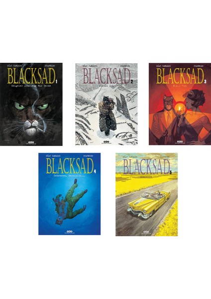 Blacksad 5 Cilt Set