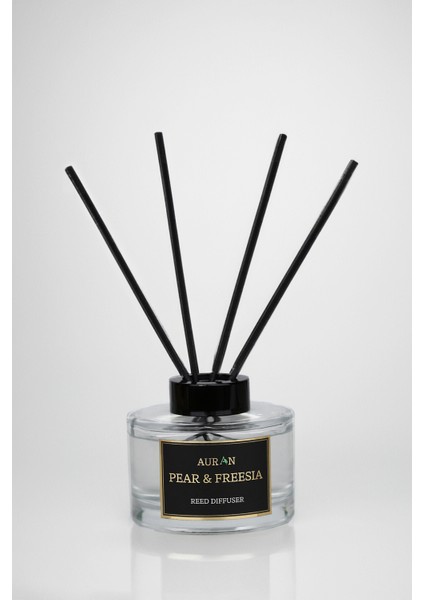 Pear & Fressia Çubuklu Oda Kokusu Bambu Kokusu Dekor Reed Diffuser 150ml