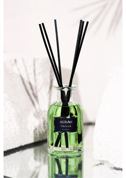 Patchouli Çubuklu Oda Kokusu Bambu Kokusu Dekor Lüx Reed Diffuser 100ml