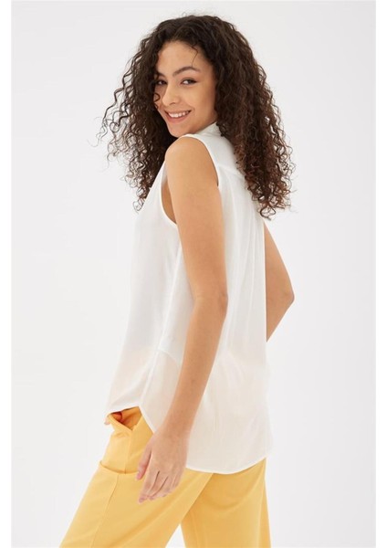 Fashıon Frıends Kadın Kolsuz Gömlek 24Y0875K1 modelleri