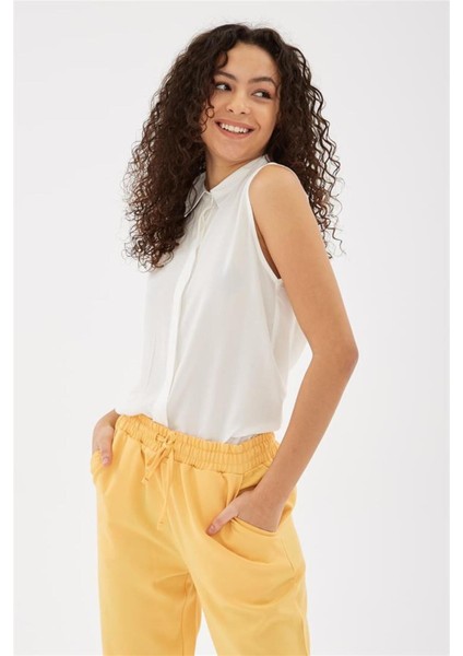 Fashıon Frıends Kadın Kolsuz Gömlek 24Y0875K1 fırsatları