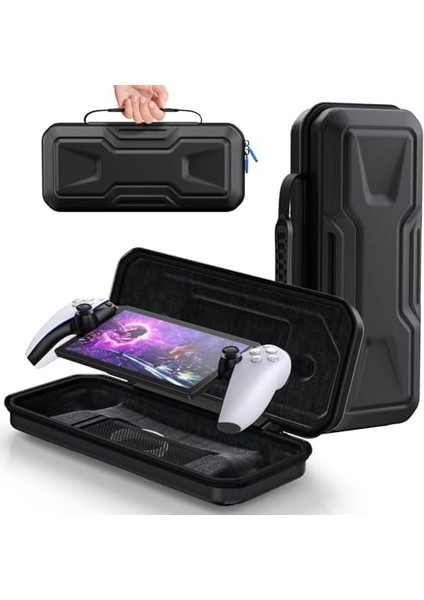 Playstation Portal Taşıma Çantası, Koruyucu Sert Kabuk Taşınabilir Seyahat Taşıma Çantası (Yurt Dışından)