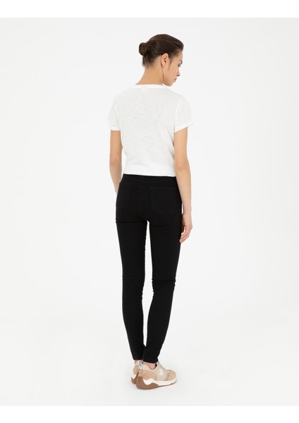 Kadın Siyah Skinny Fit Jean Pantolon 50284088-VR046 fırsatları