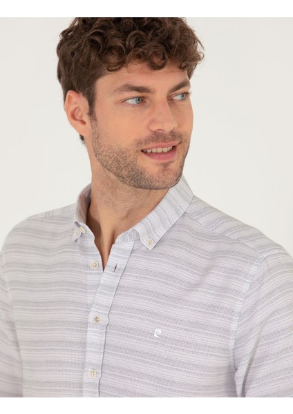 Erkek Antrasit Slim Fit Uzun Kollu Gömlek 50267994-VR006 modelleri