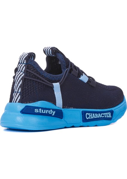 Allyup Çocuk Hafif Spor Ayakkabı Esnek Bağcıklı Günlük Rahat Sneaker 4017