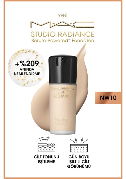 Studio Radiance Serum-Powered™ Fondöten-NW10-30ml-773602656837