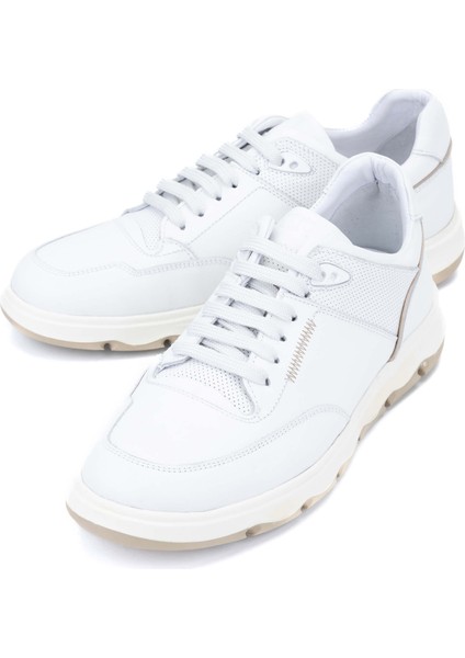 Erkek Hakiki Deri Beyaz Casual Ayakkabı 128 242291 Erk Ayk Y24 Beyaz Dr fırsatları