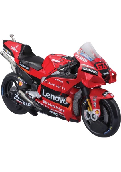 Ducati Lenovo Team 2021 1/18 Model Motosiklet