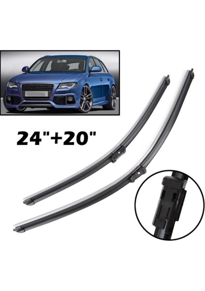 Audi A4 B8 Araca Özel Ön Silecek Süpürgesi Takımı 2008--2014