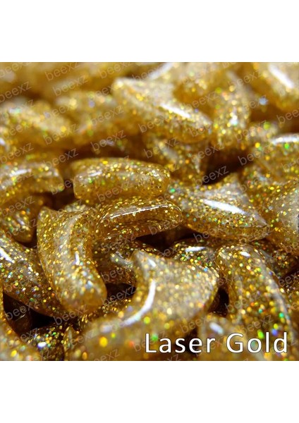 Lazer Altın Stili L Beden - Kediler Için Yumuşak Tırnak Kapakları + 1x Yapıştırıcı Tutkal + 1x Aplikatör * Xs, S, M, L, Kapak, Kedi, Pençe, Pençe, Ztp * (Yurt Dışından)