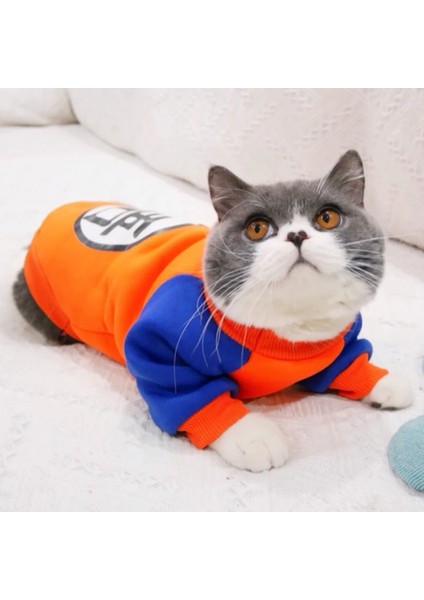 Kapüşonlu-Mr.q Stili Xs Beden Pet Kedi Kostüm Yaz Kedi Yelek Hoodie Rahat Maskotlar Gotos Kediler Için Giysiler Katten Coat Kedi Giyim Sweatshirt Kıyafet (Yurt Dışından) fiyatları