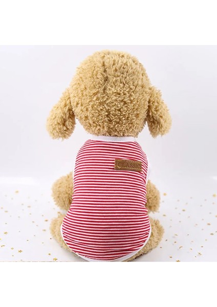 Pembe Tarzı Xxl Şirin Çizgili Kedi Yelek Gömlek Kedi Giysileri Ropa Para Gato Katten Kleding Kedi Giyim Kediler Evcil Hayvanlar Için Giysiler Kıyafet (Yurt Dışından) indirimleri