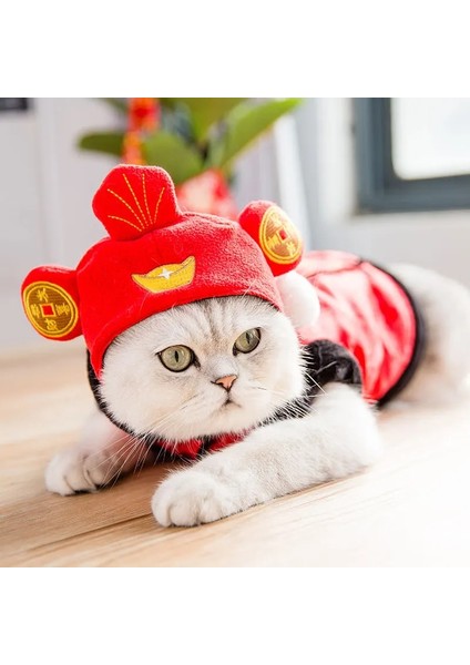 Külçe Tarzı Noel Festivali Kediler Için Pet Şapka Hayvan Şekli Kişiselleştirilmiş Kostüm Küçük Köpek Aksesuarları Kış Sıcak Şapkalar Yavru Kedi Kap (Yurt Dışından)