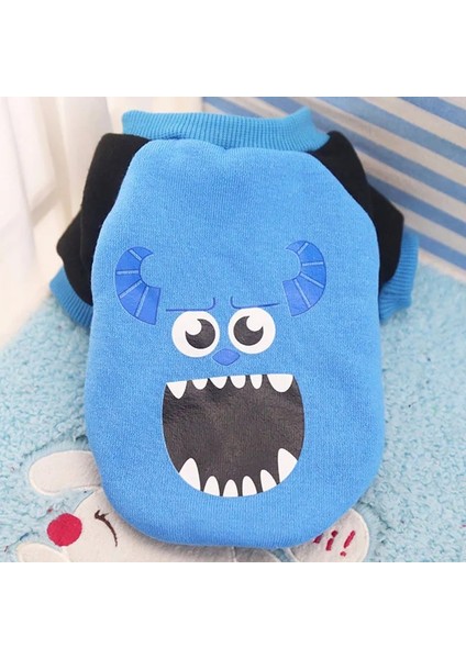 Kapüşonlu-Sullivan Tarzı M Beden Pet Kedi Kostüm Yaz Kedi Yelek Hoodie Rahat Maskotlar Gotos Kediler Için Giysiler Katten Coat Kedi Giyim Sweatshirt Kıyafet (Yurt Dışından)