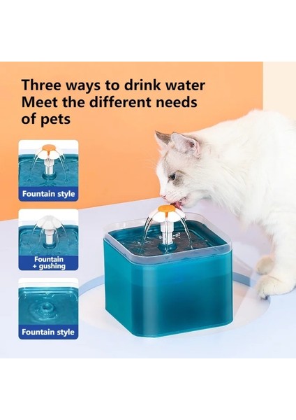 C2 Stili Jp Otomatik Kedi Sulayıcı USB Filtre Pet Suluk Kedi Sulayıcı LED Işık Akıllı Su Sebili 2l Otomatik Besleyici Son Stil (Yurt Dışından) fırsatları