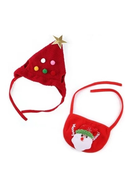 Eşarp ve Şapka 5 Tarzı M Beden Ristmas Şapka Cadılar Bayramı Pet Kostüm Kedi Köpek Yavrusu Kostümleri Için Eşarp Hediye Yeni Yıl Noel Baba Kış Cosplay Cadılar Bayramı Cosplay (Yurt Dışından)