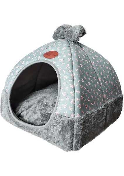 No.3 Tarzı S Beden Yumuşak Evcil Hayvan Yatakları Çadır Tavşan Tasarım Bir Delikli Kedi Evi Sıcak Taşınabilir Çıkarılabilir Yıkanabilir Kediler Yuva Kumu Köpek Kulübesi (Yurt Dışından) indirimleri
