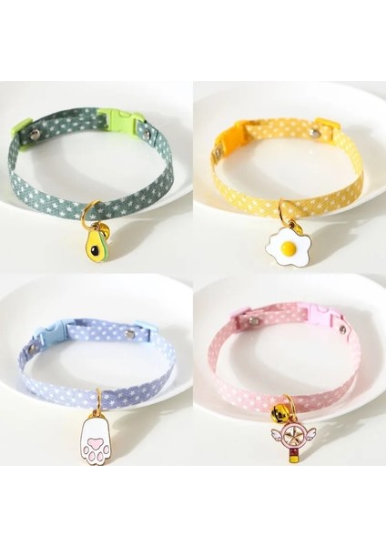 Biberon Tarzı 17-32CM Çanlı Kedi Yaka Pamuklu Rahat Yumurta Avokado Sihirli Değnek Ayarlanabilir Pet Çan Yaka Kedi Köpek Tasması (Yurt Dışından) fiyatları
