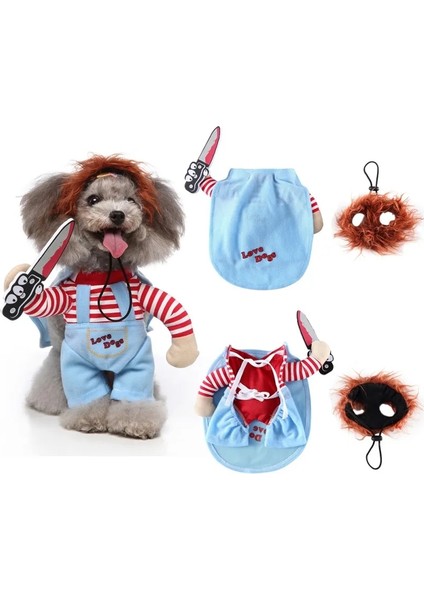 Stil 1 Stil M Beden Pet Köpek Komik Giysiler Tutan Kesici Cadılar Bayramı Noel Köpek Kedi Cosplay Kostüm Pet Festivali Parti Giyim Için Rakun (Yurt Dışından)