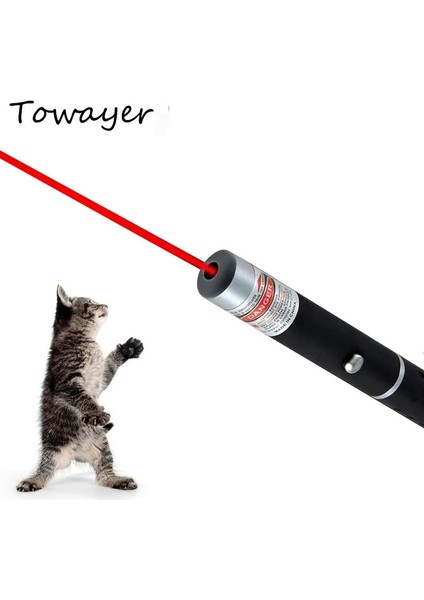 Yeşil Stil Pet LED Lazer Kalem Oyuncak Kedi Lazer 5mw Kedi Pointer Işık Kalem Çalışma Eğitimi Için Interaktif Oyuncak Pointer Mini El Feneri (Yurt Dışından)