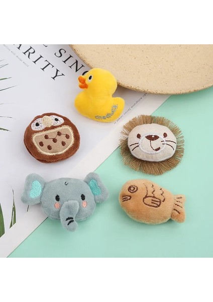 Mor Tarzı Gerçek Catnip Dolgulu Kedi Oyuncakları Çizgi Film Taiyaki Ördek Tavşanı Kedi Oyuncağı (Yurt Dışından) modelleri