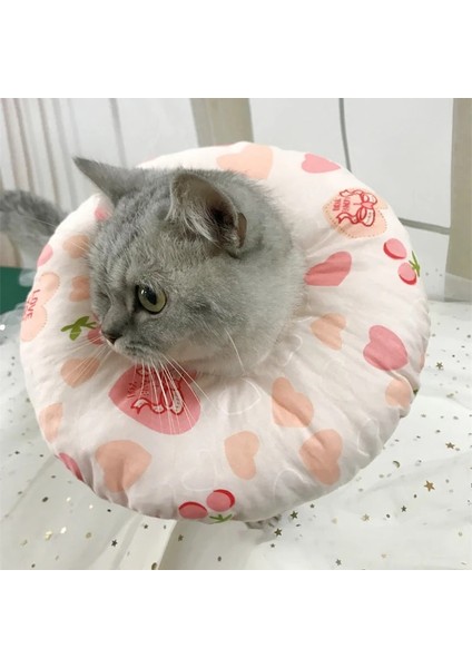 No.3 Tarzı S Beden Yeni Pet Kedi Köpekler Sağlık Kurtarma Elizabethan Pamuk Dolum Yaka Köpek ve Kedi Için Koruyucu Tıbbi Koni E-Yaka (Yurt Dışından)