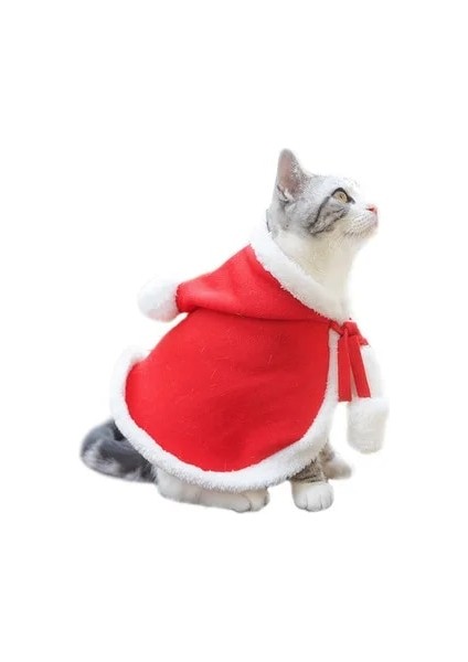 Şal ​​2 Tarzı L Beden Ristmas Şapka Cadılar Bayramı Pet Kostüm Kedi Köpek Yavrusu Kostümleri Için Eşarp Hediye Yeni Yıl Noel Baba Kış Cosplay Cadılar Bayramı Cosplay (Yurt Dışından)