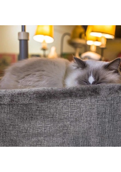 Gri Tarzı 43X14CM Kedi Yatak Kalp Şeklinde Pet Yatak Kediler Köpekler Için Pamuk Kadife Yumuşak Kitty Köpek Uyku Yatakları Kulübesi Sıcak Pet Yuva Kedi Aksesuarları (Yurt Dışından) fırsatları