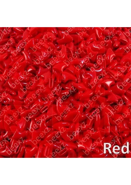 Kırmızı Stil Xs Beden - Kediler Için Yumuşak Tırnak Kapakları + 1x Yapıştırıcı Tutkal + 1x Aplikatör * Xs, S, M, L, Kapak, Kedi, Pençe, Pençe, Ztp * (Yurt Dışından)
