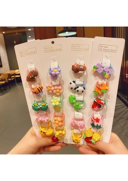 Açık Yeşil Tarzı Ute Pet Firkete Saç Kartı Teddy York Köpek Başparmak Lastik Bant Kedi Saç Halat Set Dekorasyon (Yurt Dışından)