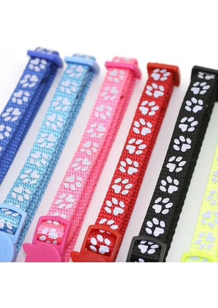 E Stili Boyun Çevresi 19-32CM Yansıtıcı Kediler Yaka Dökün Sohbet Yavru Kedi Yaka Chapa Perro Personalizada Çanlı Kedi Kolye Ayrılıkçı Moda Ayarlanabilir (Yurt Dışından)