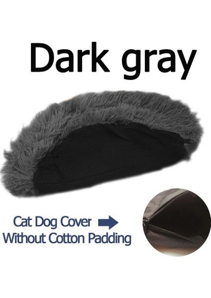 Koyu Gri Tarzı XL-100 cm Pamuklu Dolgusuz Sadece Kedi Köpek Örtüsü (Yurt Dışından) modelleri