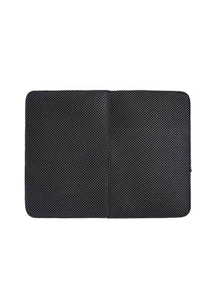 Siyah Stil 30X30CM Pet Kedi Kumu Mat Eva Çift Katmanlı Kedi Kumu Trapper Paspaslar, Su Geçirmez Alt Kaymaz Pet Kum Kedi Mat Katmanlı Kattenmand (Yurt Dışından) modelleri