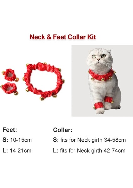 XM11 Stili L Beden Komik Köpek Kedi Kostüm Noel Pelerin Cadılar Bayramı Kılık Giysiler Kediler Için Yeni Yıl Küçük Köpekler Için Takım Elbise Pet Fotoğraf Sahne Aksesuar (Yurt Dışından)