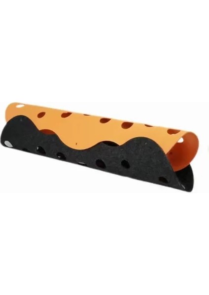 G Tarzı 22X102CM Keçe Pom Ekleme Delikleri Kedi Tüneli Deforme Edilebilir Yavru Kedi Yuvası Katlanabilir Köpek Yavrusu Oyun Tüpü Yıkanabilir Pet Koridor Oyuncak Interaktif Ev (Yurt Dışından)