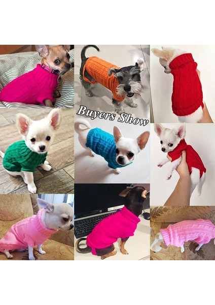 Koyu Mavi Stil Xl Beden Pet Köpek Kazak Kedi Giysileri Küçük Köpekler Için Sıcak Kedi Kediler Ceket Kıyafet Köpek Pug Ceket Giysileri Yünlü Yumuşak Köpek T Shirt Ceket (Yurt Dışından) modelleri