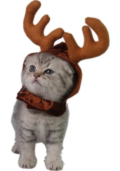 XM05 Stili S Beden Komik Köpek Kedi Kostüm Noel Pelerin Cadılar Bayramı Kılık Giysiler Kediler Için Yeni Yıl Küçük Köpekler Için Takım Elbise Pet Fotoğraf Sahne Aksesuar (Yurt Dışından) indirimleri