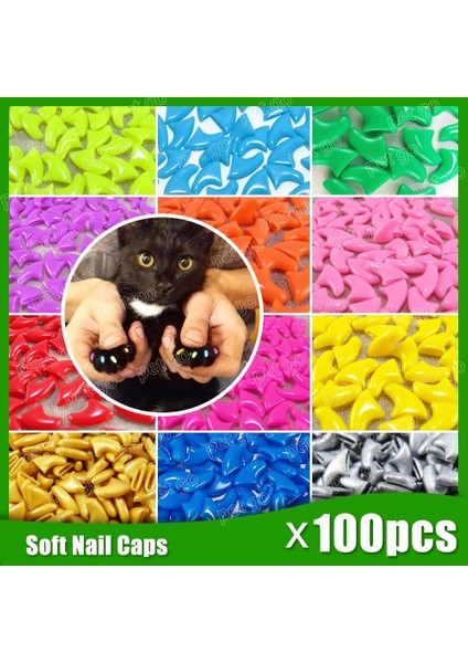 Koyu Yeşil Stil Xs Beden Yeni Moda Düz Renk Lot Kedi Tırnak Kapakları Kedi Yumuşak Pençe Kedi Paws 5 * Yapıştırıcı Tutkal ile 4 Kedi Boyutu (Yurt Dışından) fırsatları