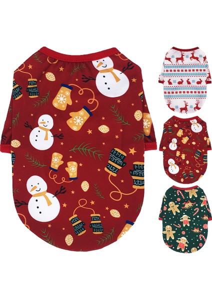 254-2 Stili L Beden Noel Kedi Giysileri Kediler Kostüm Küçük Köpekler Yavru Kedi Noel Baba Giysileri Sıcak Köpek Giysileri Evcil Hayvan Yavrusu Kıyafet Hoodie Giyim (Yurt Dışından) fırsatları