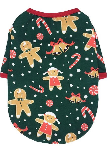 268-GR Stili S Beden Noel Kedi Giysileri Kediler Kostüm Küçük Köpekler Yavru Kedi Noel Baba Giysileri Sıcak Köpek Giysileri Evcil Hayvan Yavrusu Kıyafet Hoodie Giyim (Yurt Dışından)