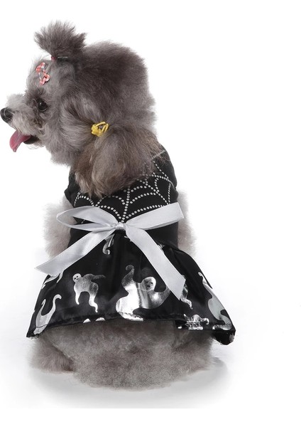NO.125 Tarzı M Beden Komik Cadılar Bayramı Pet Kedi Küçük Köpek Giyim Için Elbiseler Cosplay Kedi Kostüm Noel Giydirme Etek Köpek Elbise Köpek Yavrusu Chihuahua (Yurt Dışından) modelleri