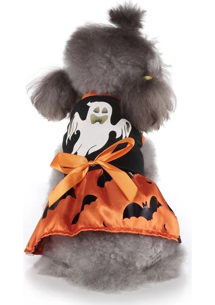 NO.125 Tarzı M Beden Komik Cadılar Bayramı Pet Kedi Küçük Köpek Giyim Için Elbiseler Cosplay Kedi Kostüm Noel Giydirme Etek Köpek Elbise Köpek Yavrusu Chihuahua (Yurt Dışından) fırsatları