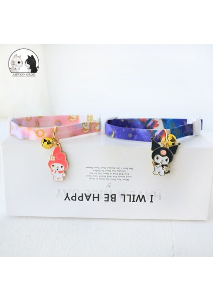 Siyah Şapka Stili 30-48CM Yeni Karikatür Desen Kedi Köpek Tasması Kolye Çan Emniyet Tokası Yaka Kız Kalp Sevimli Aksesuarları Kedi Aksesuarları Evcil Hayvan Malzemeleri (Yurt Dışından) fiyatları