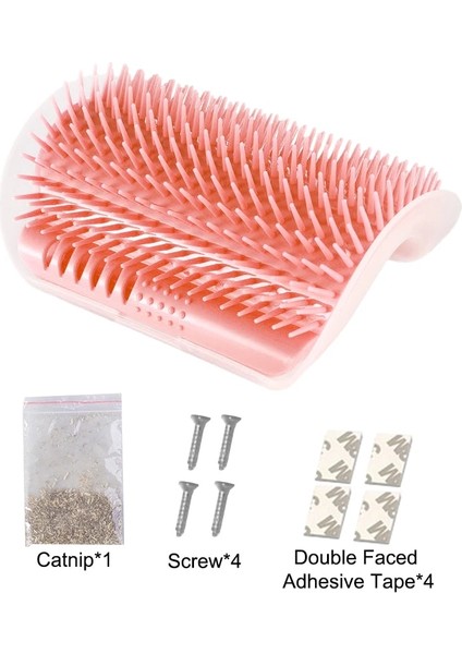 Pembe Tarzı Kedi Bakım Eldiveni Tüy Dökülme Kırpma Masajı (Yurt Dışından)