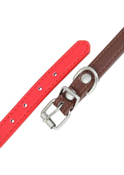 No.5 Tarzı M Beden Kedi Aksesuarları Pembe Pu Deri Güvenlik Adı Kişiselleştirilmiş Chihuahua Kolye Küçük Kedi Tasması Kedi Koşum Kedi Yaka Xs S M L Xl (Yurt Dışından) modelleri