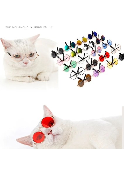 Siyah Çerçeve Stili Moda Kedi Pet Gözlük Köpek Pet Malzemeleri Aksesuarları Sevimli Fotoğraf Sahne Güneş Gözlüğü Komik Yavru Yavru Chihuahua Teddy (Yurt Dışından) fiyatları