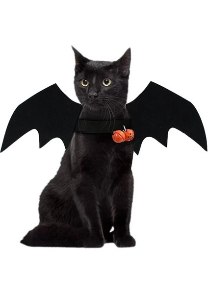 Siyah Stil Kedi Köpek Kostümleri Yarasa Kanatları Moda Yapay Kanat Giydirme Cadılar Bayramı Süsleme Cosplay Parti Malzemeleri Evcil Hayvan Ürünleri Hızlı Bırakma (Yurt Dışından) fiyatları