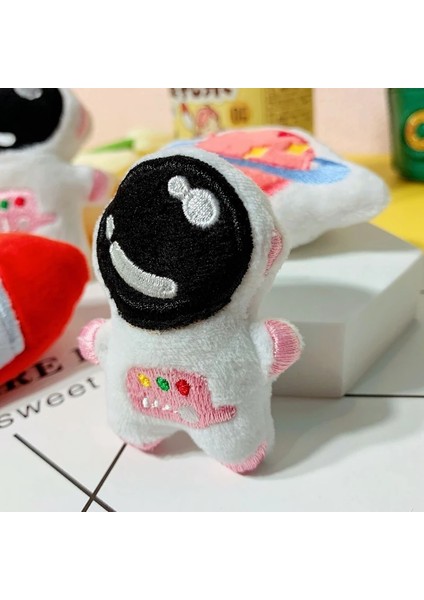 Jüpiter Tarzı 2021 Yeni Catnip Oyuncak Astronot Jüpiter Roket Kurutulmuş Catnane ile Sevimli Kedi Oyuncak (Yurt Dışından)