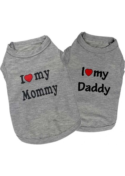 Siyah Baba Tarzı Xs Beden Sevimli Pamuk Anne Baba Küçük Kediler Için Pet Kedi Giysileri Yaz Yavru Kitty Gömlek Kedi Köpek Giyim Yelek Tshirt T-Shirt Kıyafet (Yurt Dışından) fırsatları