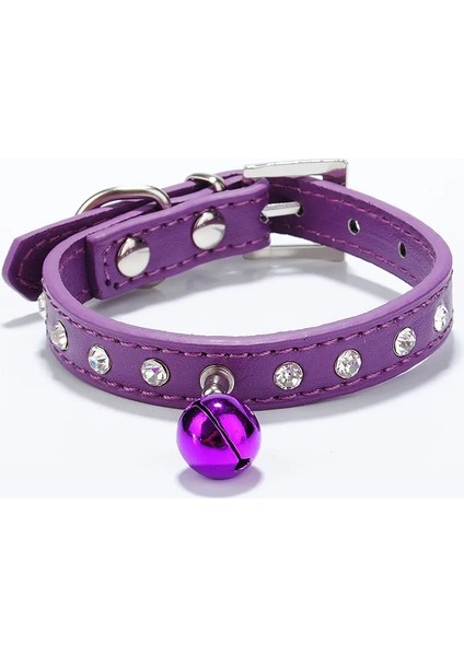 Mor Tarzı S Beden Pipifren Kediler Çan ile Kedi Yaka Kolye Aksesuarları Pet Küçük Köpekler Için Ürünler Yaka Yaka Gato Personalizado (Yurt Dışından)